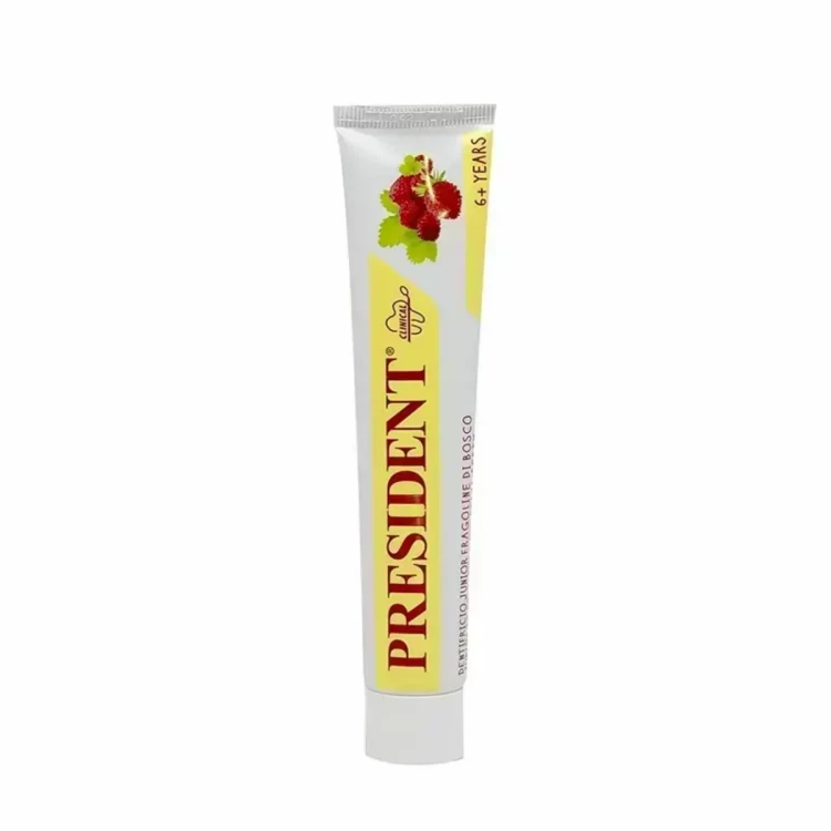 PRESIDENT 6+ KIDS STRAWBERRY 50ML TOOTHPASTE