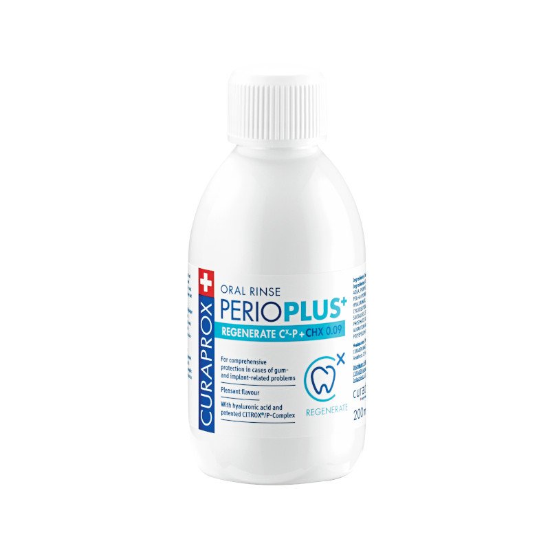 CURAPROX PERIOPLUS REGENERATE CHX 0.09% 200ML MOUTHWASH