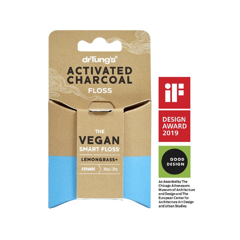 Dr. Tung's Charcoal Floss (27m)
