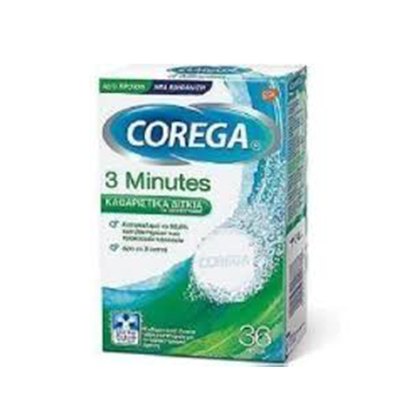 COREGA DENTURE CLEANSER TAB 36