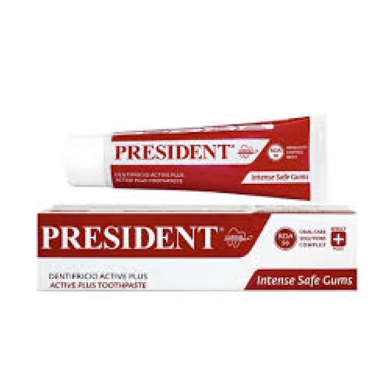 PRESIDENT ACTIVE PLUS INTENSE 30ML TOOTHPASTE