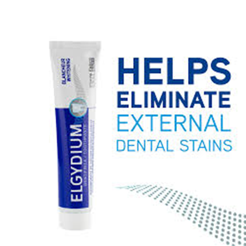 معجون الأسنان ELGYDIUM بيكربونات لتبييض الأسنان 75 مل
