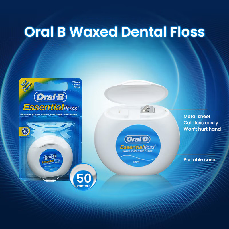 ORAL-B FLOSS MINT WAXED