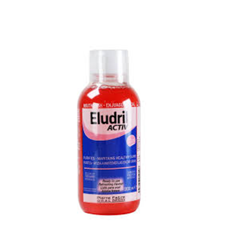 غسول الفم ELUDRIL ACTIVE 300 مل