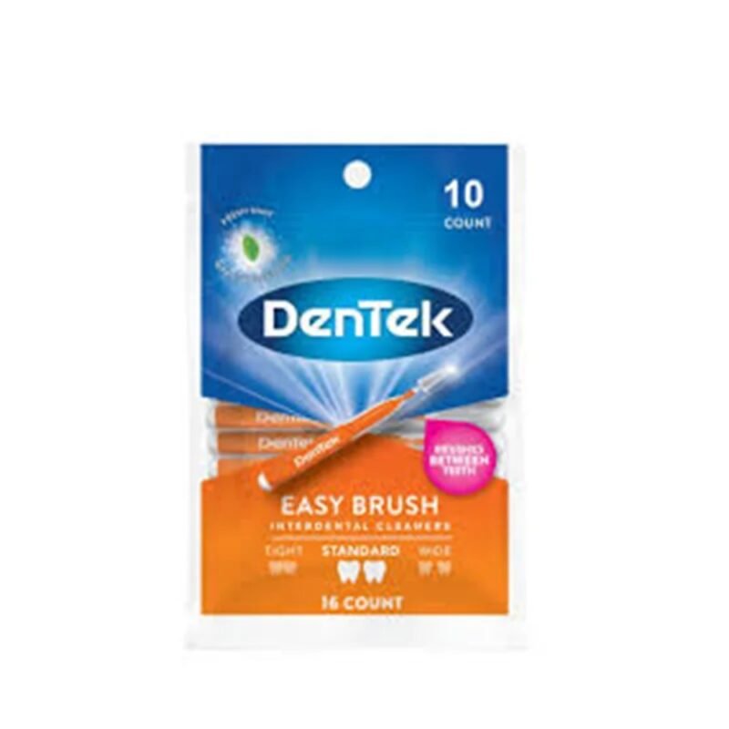 DENTEK EASY BRUSH STANDARD 10 COUNT