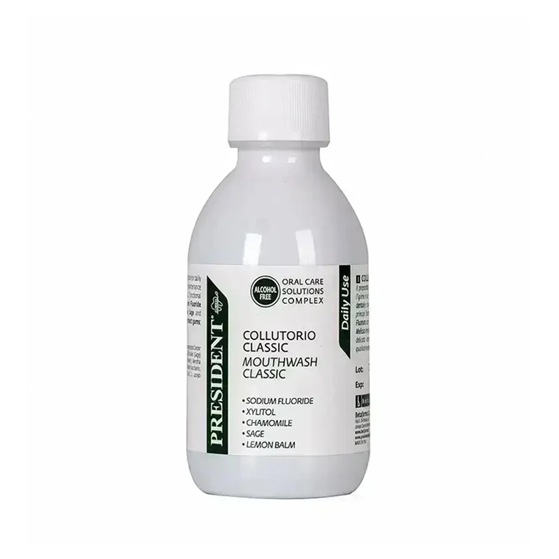 PRESIDENT CLASSIC DAILY USE 200ML MOUTHWASH