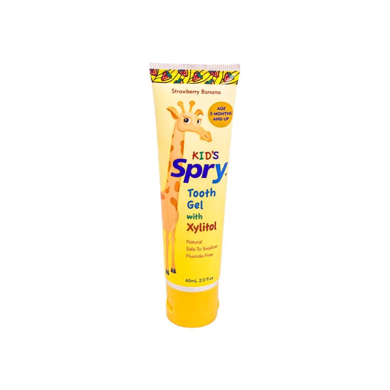 SPRY TOOTH GEL STRAWBERRY BANANA 60ML 3 MONTH