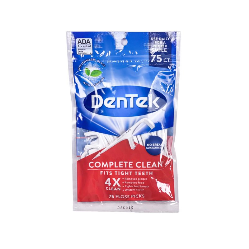 DENTEK COMPLETE CLEAN FLOSS (FIT TIGHT TEETH) PICK 75