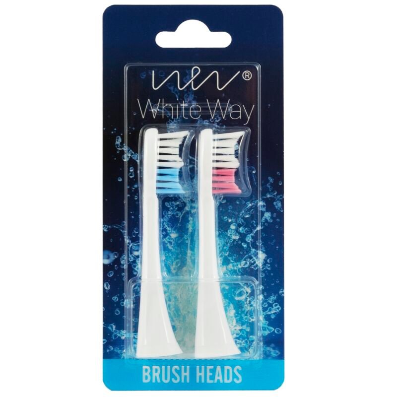 WHITE WAY BRUSH HEADS