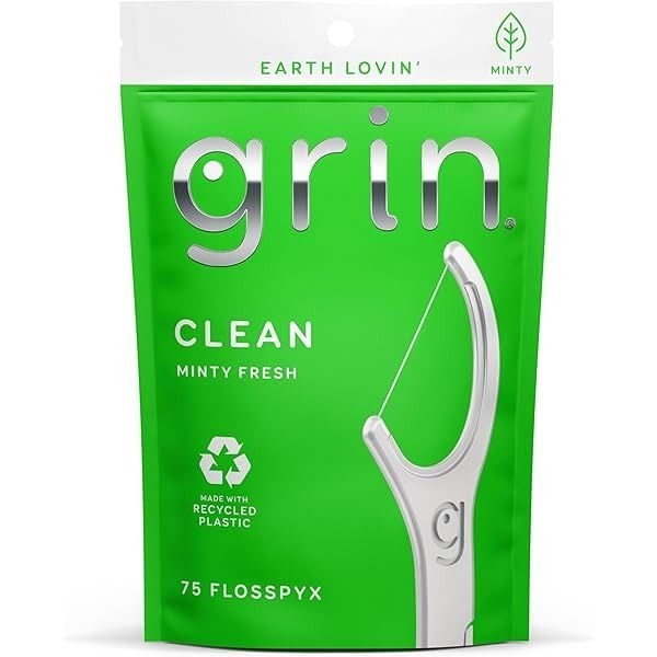 Grin Recycled FlossPic 75 pc