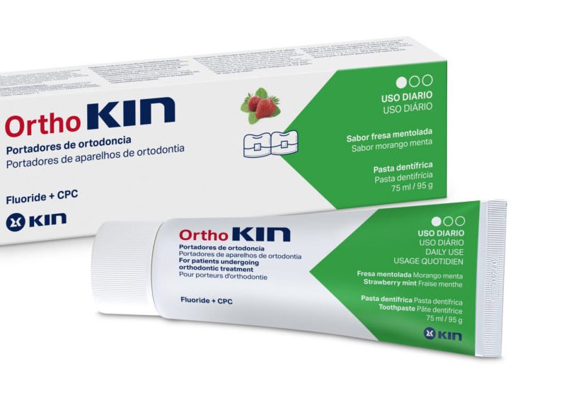 KIN ORTHOKIN STRAWBERRY/MINT 75ML TOOTHPASTE