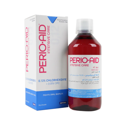 غسول الفم فيتيس بيريوايد للعناية المكثفة 0.12% 500 مل