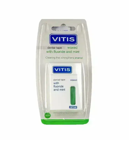 VITIS WAXED FLOSS FLUOR & MINT